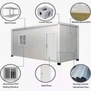 40ft high cube container house