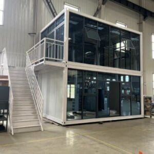 single 40 ft container house