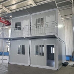 timber house dual 40 foot containers