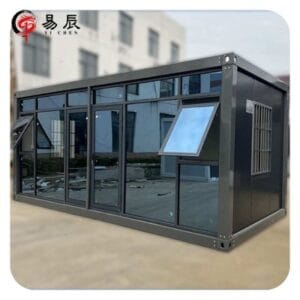 casa de dos contenedores de 20 pies