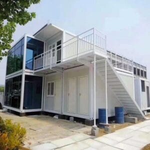 dos casas contenedor de 40 pies