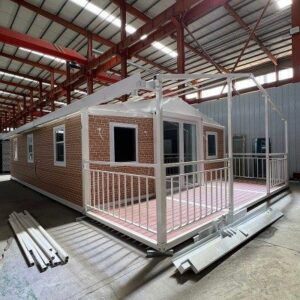 small houses made from shipping containers