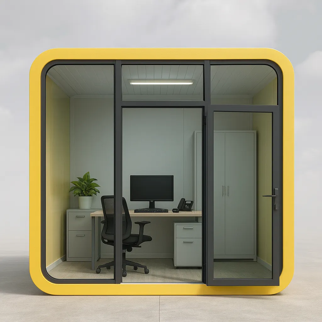 Casa del Manzana Estándar utilizada como Oficina Móvil